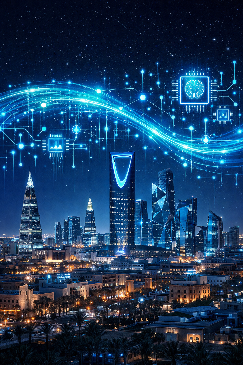 🇸🇦 لماذا تتحول المملكة العربية السعودية إلى مركز عالمي للقدرة الحاسوبية والذكاء الاصطناعي؟