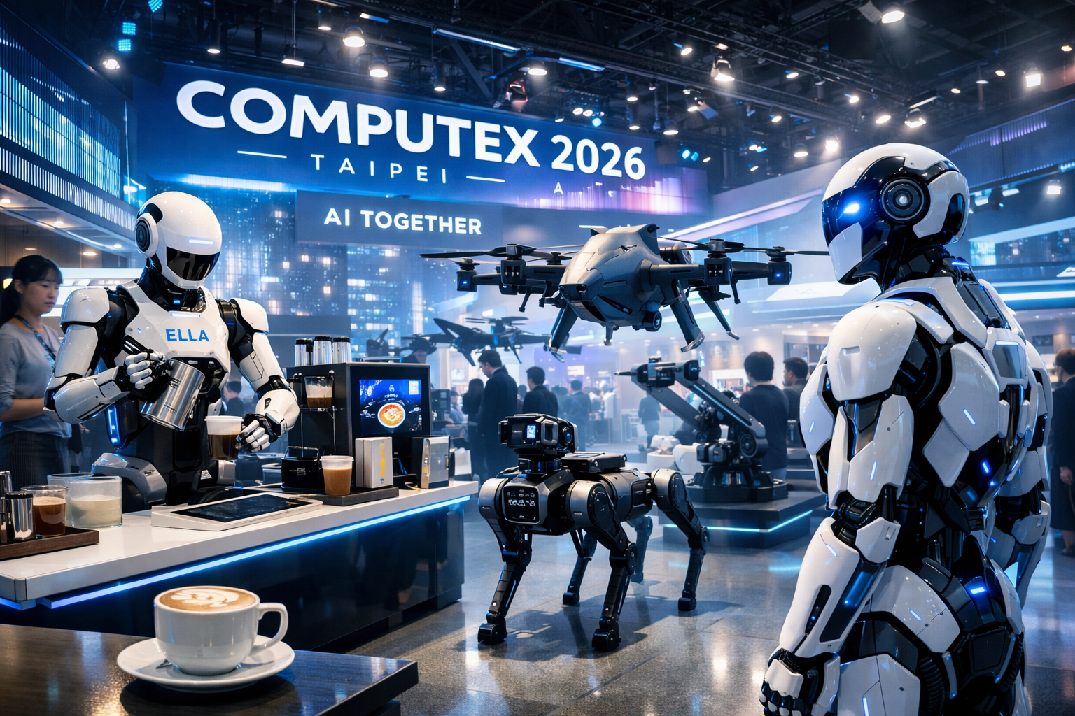 🇹🇼 معرض COMPUTEX 2026 في تايبيه يسلّط الضوء على تسارع سباق البنية التحتية للذكاء الاصطناعي بقيادة إنفيديا وإنتل